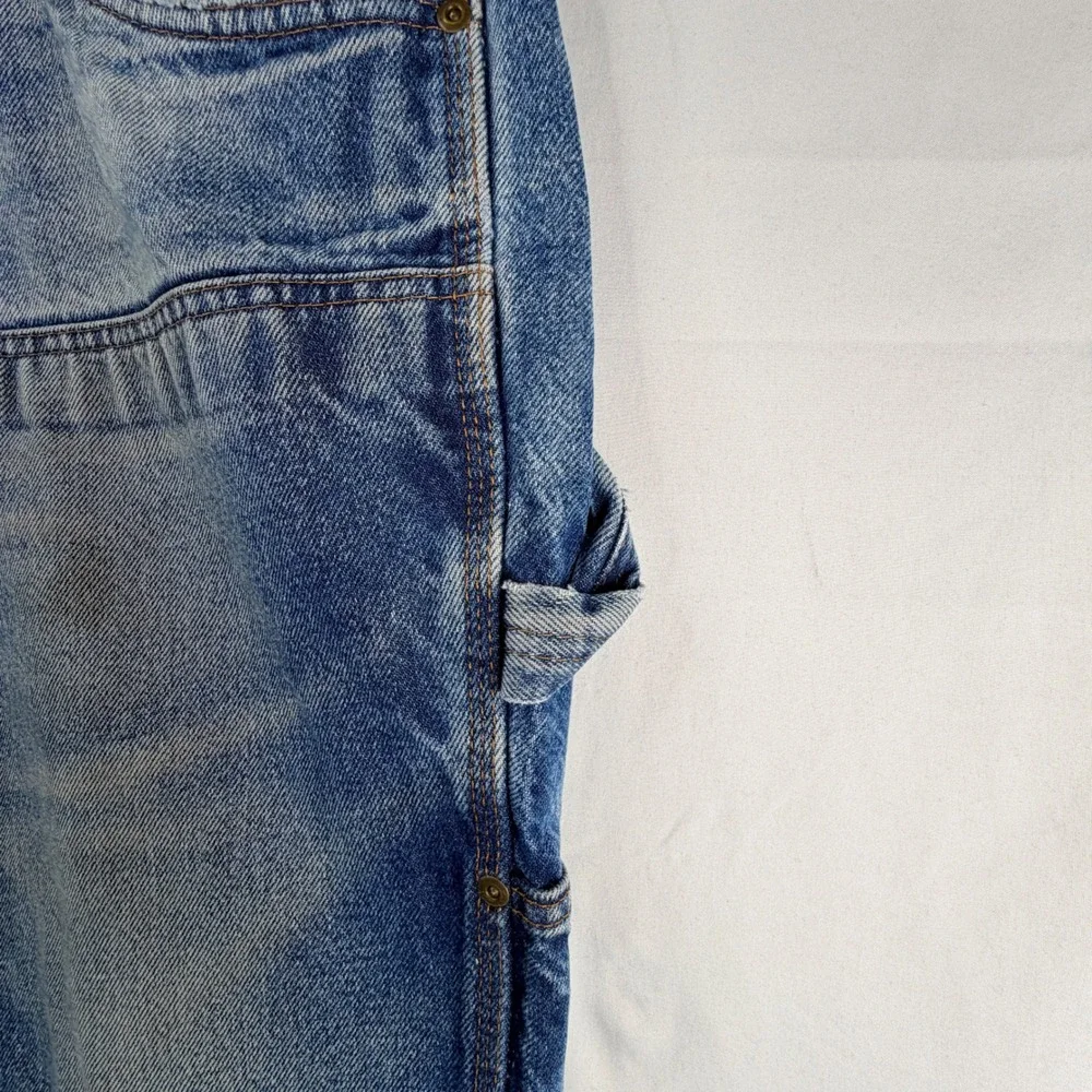 Key Industries Mens Double Front Work Denim Logger Utility Jeans 42x30